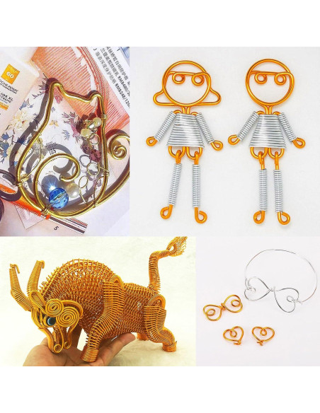 Alambre de Aluminio Flexible Tecbeauty 30m x 3mm Plata