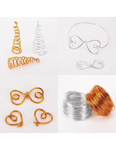 Alambre de Aluminio Flexible Tecbeauty 30m x 3mm Plata