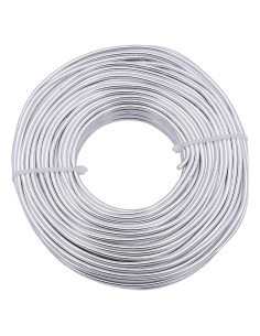 Alambre de Aluminio 16 Calibres YTKavq Plata 30m para Manualidades