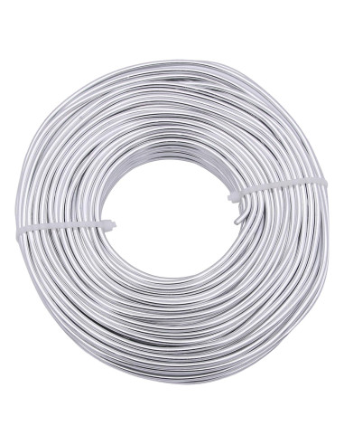 Alambre de Aluminio 16 Calibres YTKavq Plata 30m para Manualidades