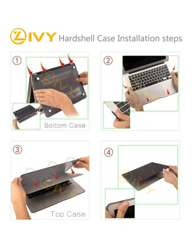 Funda Dura IVY para MacBook Retina 12" Color J