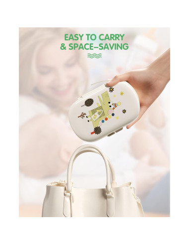 Set de Cepillos para Biberones 7 en 1 FURNIPLAS Verde