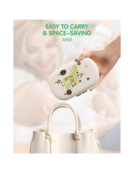 Set de Cepillos para Biberones 7 en 1 FURNIPLAS Verde