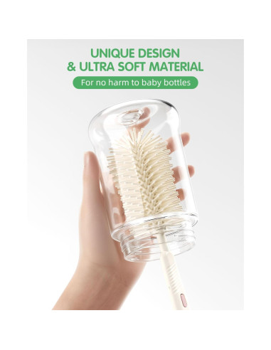 Set de Cepillos para Biberones 7 en 1 FURNIPLAS Verde