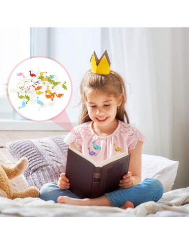 Botones de Madera Dinosaurio ARTIBETTER 100pcs 2.5cm