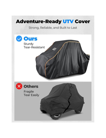 Funda KEMIMOTO UTV 2-3 Asientos Protección Todo Clima