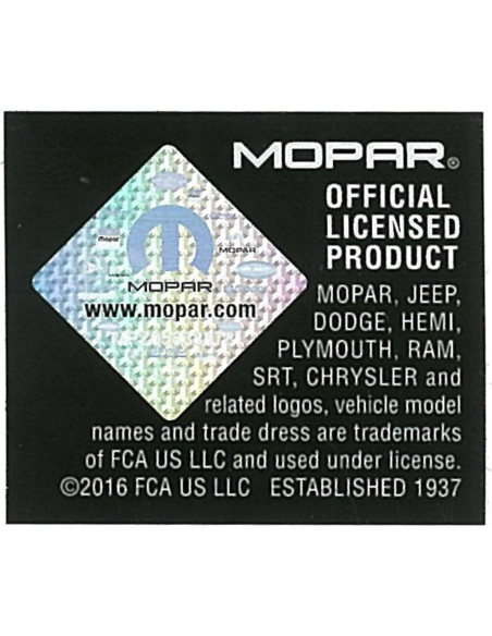 Tapa de Válvula de Neumático Cromo Dodge Ram - Paquete de 5