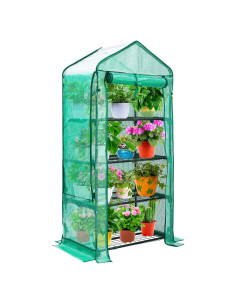 Mini Invernadero Ohuhu 4 Niveles 68.6x50.8x157.5 cm PE