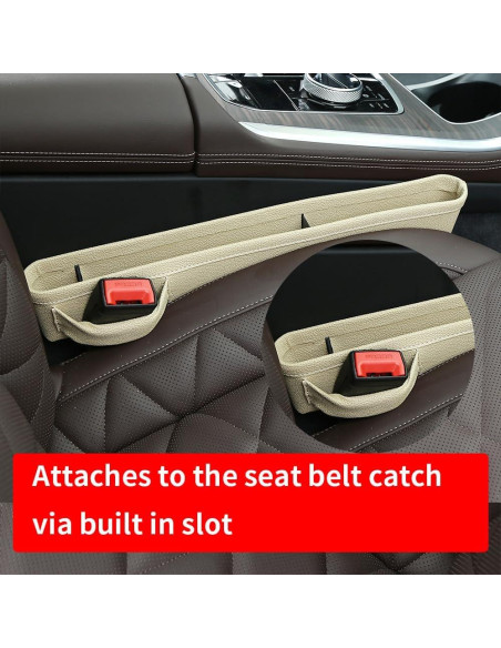 Relleno Organizador de Asiento de Coche Movecup Beige 2 Piezas