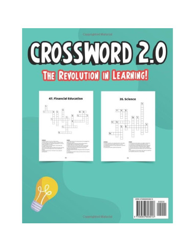 "Crossword 2.0" The Revolution in Learning!: The First Fun & Educational Crossword Puzzles for Kids ages 9 to 12.