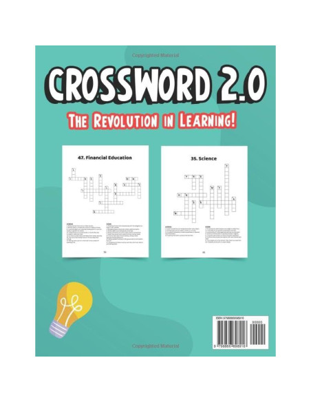 "Crossword 2.0" The Revolution in Learning!: The First Fun & Educational Crossword Puzzles for Kids ages 9 to 12.