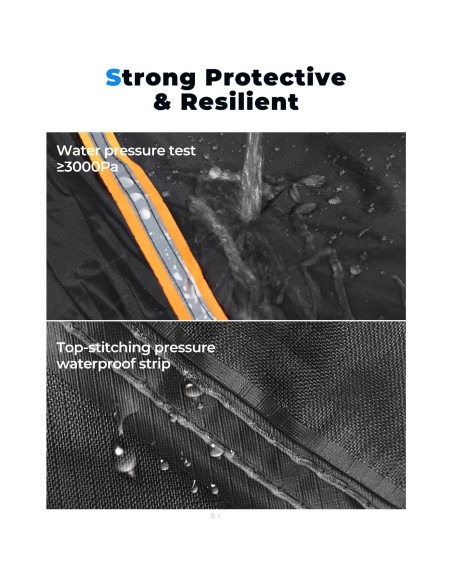 Funda KEMIMOTO UTV 2-3 Asientos Protección Todo Clima