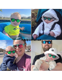 Gafas de sol Melpomenia para bebés 0-24 meses polarizadas 2