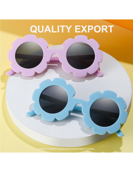 Gafas de sol para bebés FBHLZ UV400 polarizadas flexibles