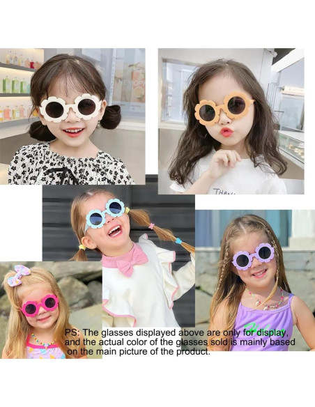 Gafas de sol para bebés FBHLZ UV400 polarizadas flexibles