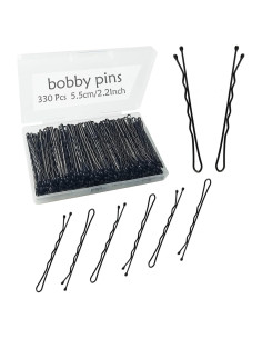 330 Pasadores de Pelo Negros YINGFENG 5.6 cm Alta Calidad