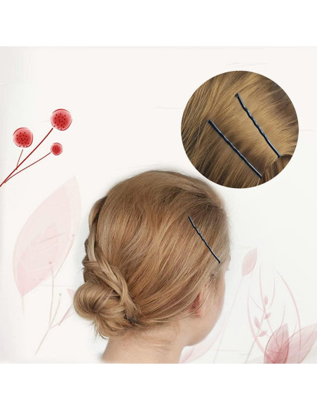 330 Pasadores de Pelo Negros YINGFENG 5.6 cm Alta Calidad