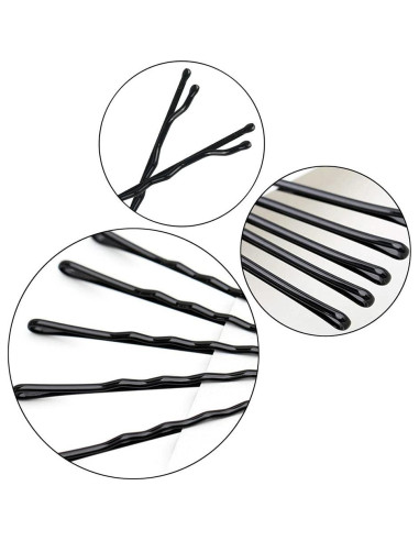 330 Pasadores de Pelo Negros YINGFENG 5.6 cm Alta Calidad