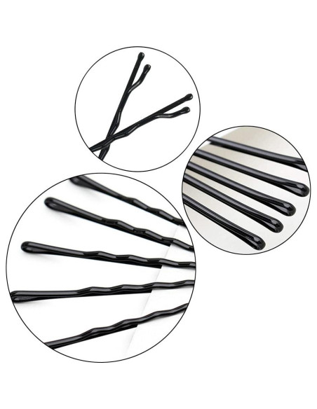 330 Pasadores de Pelo Negros YINGFENG 5.6 cm Alta Calidad