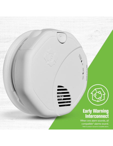 Alarma de Humo y Monóxido First Alert SMCO500V con Voz