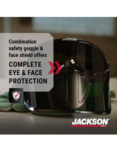 Gafas de Seguridad Jackson Safety GPL530 - Lente IR Sombra 3 2
