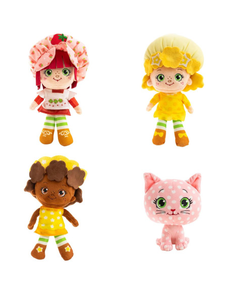 Peluches Aromatizados 20 cm Custard TLS Toy Pastel de Fresa