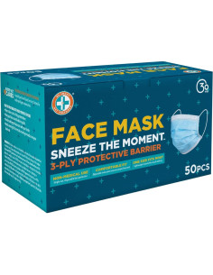 Mascarillas Desechables Be Smart Get Prepared 50 Pcs 3 Capas 2