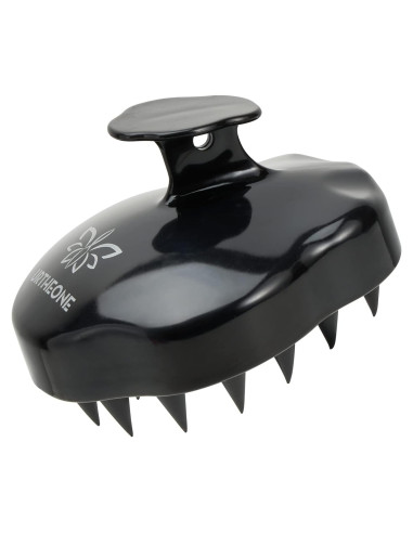 Cepillo Masajeador de Cuero Cabelludo URTHEONE Negro - Silicona Suave