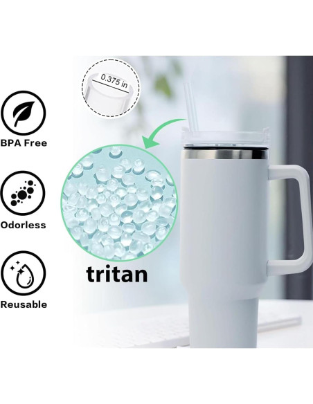 Pajitas Reutilizables VGHNQ para Stanley Cup 14/20 oz - 6 Unidades Pajitas Reutilizables VGHNQ para Stanley Cup 14/20 oz - 6 Unidades