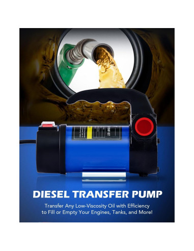 Bomba de Transferencia Diesel Orion Motor Tech 12V 45 L/min