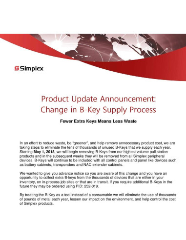 Estación Manual de Tirón Simplex 4099-9005 Doble Acción