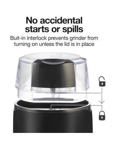 Molinillo de Café Eléctrico Proctor Silex 12 Tazas Acero Inoxidable