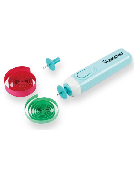 Herramienta de Quilling Eléctrica YURROAD 2 en 1 para Papel Herramienta de Quilling Eléctrica YURROAD 2 en 1 para Papel