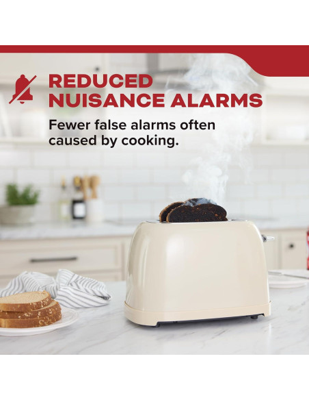 Detector de Humo Kidde 20SD10, Batería de 10 Años, LED