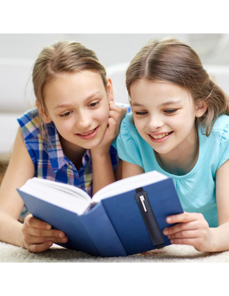 12 Sujetadores de Banda Elástica Aswewamt para Cuadernos de Cuero PU