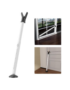 Barra de Seguridad Ajustable Keplrend para Puertas 73.7-114.3 cm
