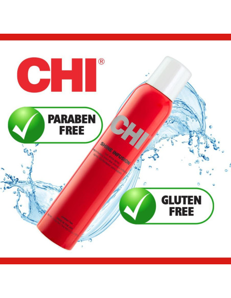 Spray Brillo CHI Shine Infusion 150 g - Controla Frizz y Puntas