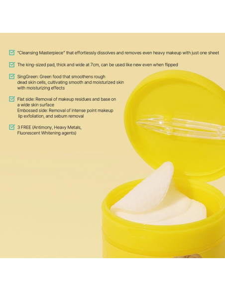 Ariul The Perfect Cleansing Oil Pads EX - 60 Unidades 175ml Ariul The Perfect Cleansing Oil Pads EX - 60 Unidades 175ml