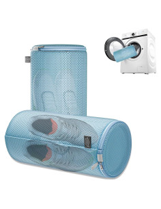 Bolsa de Lavado de Zapatos Kimmama 20x38 cm Azul - 2 Piezas