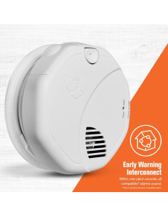Alarma de Humo First Alert SM500V Interconectada con Voz 2