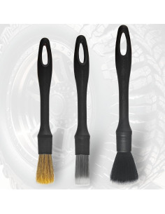 Juego de Cepillos de Detalle YISHARRY LI para Automóviles - 3 Unidades 2