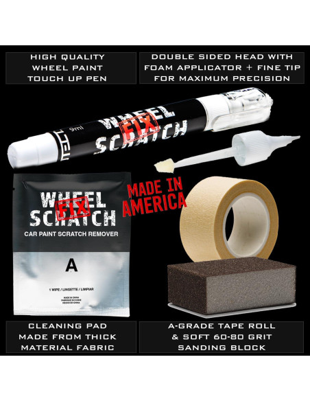 Kit de Reparación de Llantas Wheel Scratch Fix Antracita 0.3 Oz