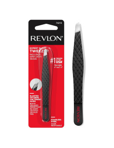 Pinzas Revlon Expert Slant Acero Inoxidable 1 Cuenta