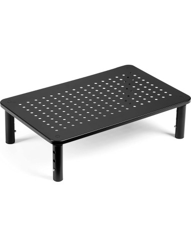 Soporte Elevador de Monitor LOTEYIKE Ajustable 3 Alturas Metal