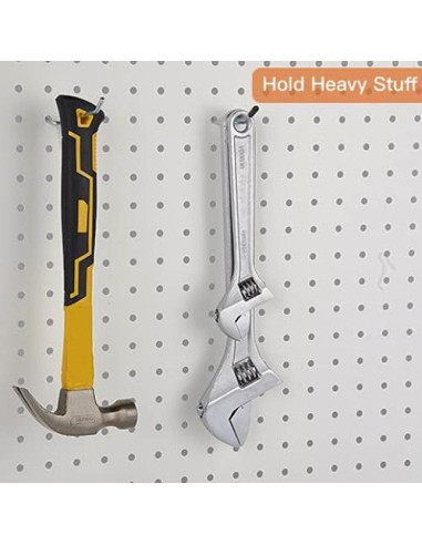 Ganchos de Metal Galvanizado en Forma de L Rawall - 50 Pack