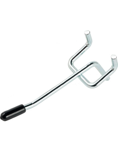 Ganchos de Metal Galvanizado en Forma de L Rawall - 50 Pack