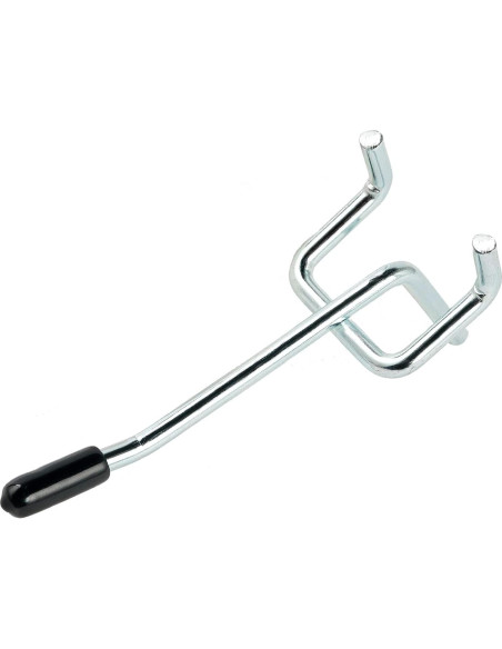 Ganchos de Metal Galvanizado en Forma de L Rawall - 50 Pack