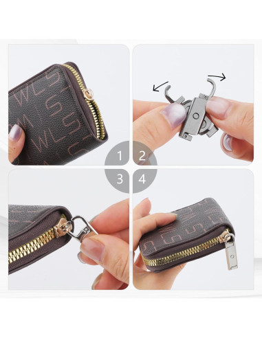 Tiradores de Cremallera Mejorados FENGWANGLI 8 Piezas 26mm