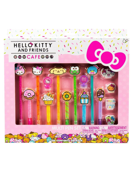 Conjunto de Bolígrafos Hello Kitty 21 Piezas Kawaii