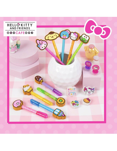 Conjunto de Bolígrafos Hello Kitty 21 Piezas Kawaii